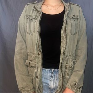 Medium light green jacket from max jeans